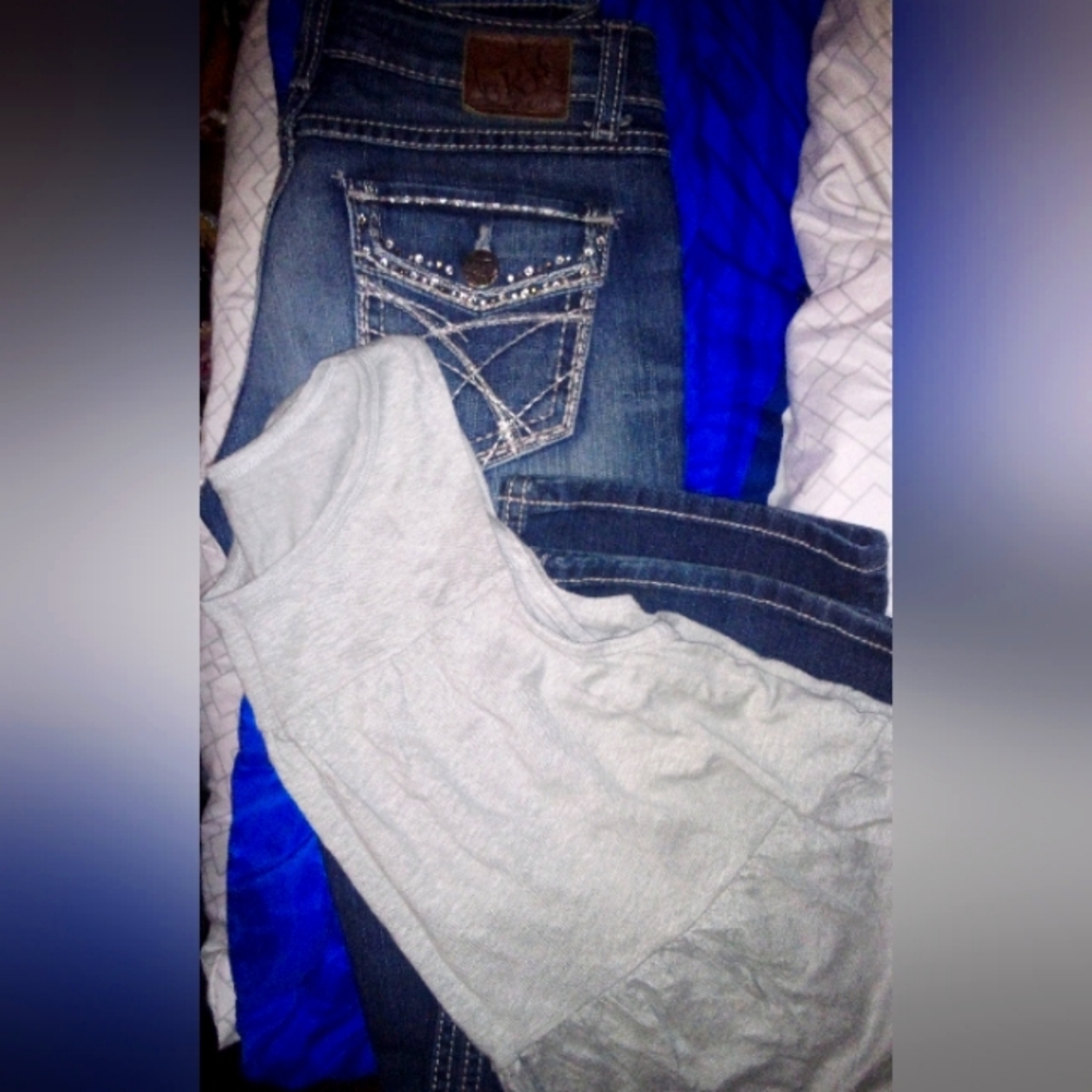 BKE Jeans Womens 28x33.5 SABRINA Stretch Boot Cut lot